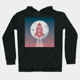 Scheduled Rocket Launch I Science Hoodie